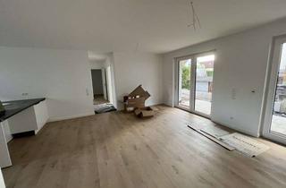 Wohnung mieten in 55270 Ober-Olm, Zweitbezug: Geräumige + helle 3-Zimmer-Wohnung mit Terrasse, Garten und Einbauküche