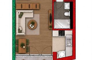 Wohnung mieten in 84405 Dorfen, Neubau-Start in Dorfen: Kompakte 1-Zimmer-Wohnung