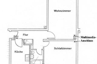Wohnung mieten in 76185 Mühlburg, 2 ZKB in KA-Mühlburg - Zentrale Lage