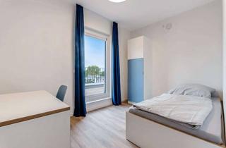 WG-Zimmer mieten in Rathenaustraße 25, 12459 Oberschöneweide, Vollständig eingerichtetes Privatzimmer mit gemeinsamer Terrasse in einer 3er gemischtes WG