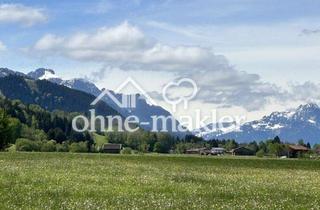 Doppelhaushälfte kaufen in 87642 Halblech, Autarkes Allgäu-Chalet im Königswinkel: 680 m² Naturgrundstück, Alpenblick & Erstbezug