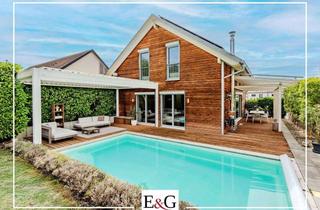 Einfamilienhaus kaufen in 73230 Kirchheim, - Baufritz-Architektur in exklusiver Wohnlage - Einfamilienhaus mit Pool und Erweiterungspotenzial