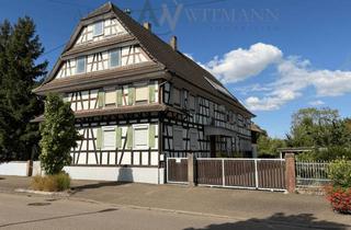 Haus kaufen in 77963 Schwanau, 3.114 m² Grundstück & ca. 240 m² Wohnfläche – Historisches Anwesen in Nonnenweier