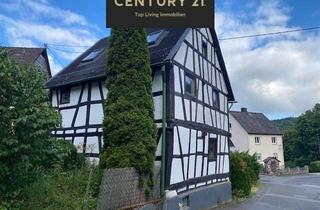Haus kaufen in 65388 Schlangenbad, Fachwerkhaus mit großem Grundstück und Scheune sucht HANDWERKER