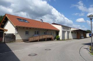 Gewerbeimmobilie kaufen in Bahnhofstr. 42, 83413 Fridolfing, 3 große Lagerhallen mit Bürohaus, Lagerbestand und 70 KV PV-Anlage in Nähe Fridolfing zu verkaufen !
