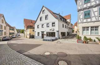Anlageobjekt in 71665 Vaihingen an der Enz, Wohn- und Geschäftshaus mit 3 Wohnungen und Gewerbefläche in zentraler Lage