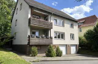 Anlageobjekt in Thüringer Straße 117, 37539 Gittelde, Mehrgenerationenwohnen oder Anlageobjekt: gepflegtes Zweifamilienhaus mit 2 Garagen & Garten