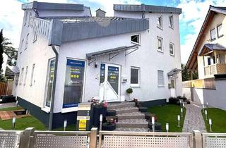 Gewerbeimmobilie kaufen in 67454 Haßloch, Wohn- und Geschäftshaus mit 2 WE, 3 Gewerbeeinheiten, 5 Garagen und 12 Stellplätzen in Haßloch