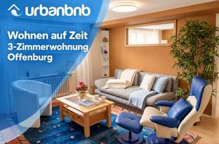Immobilie mieten in Weidenstrasse, 77656 Offenburg, Möblierte 3-Zimmer-Wohnung auf Zeit in Offenburg