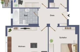 Immobilie mieten in 38106 Braunschweig, ZWISCHENMIETE 3-Zimmer Wohnung mit Balkon & Stellplatz im Östlichen Ringgebiet
