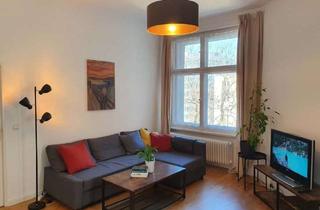 Immobilie mieten in Cheruskerstraße 26, 10829 Schöneberg, Chloe - Helle & charmante Dreizimmer-Altbau-Wohnung mit Balkon in Schöneberg