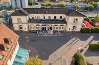 Gewerbeimmobilie mieten in 74889 Sinsheim, GLOBAL INVEST IMMOBILIEN | Gewerbefläche in Top-Lage im Bahnhof – hohe Sichtbarkeit & stark