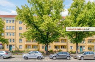 Wohnung kaufen in 14199 Berlin, IMMOBERLIN.DE - Freundliche Altbauwohnung mit Balkonloggia zwischen City-West & Grunewald