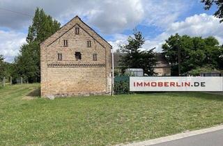 Grundstück zu kaufen in 14542 Werder (Havel), IMMOBERLIN.DE - Großzügiges Baugrundstück für Wohnbebauung + Scheunen für gewerbliche Nutzungen