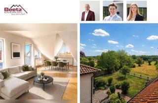 Wohnung kaufen in 76684 Östringen, Zuhause über den Dächern Östringen´s mit Blick ins Grüne – 3-Zi.-Wohnung, 2 Balkone & Terrasse