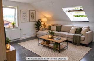 Wohnung kaufen in Wiesenstraße 14, 32139 Spenge, Helle 2,5-Zimmer-Dachgeschosswohnung in Spenge-Lenzinghausen – provisionsfrei