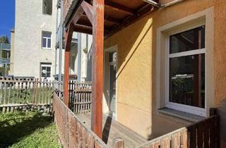 Wohnung mieten in 09599 Freiberg, Balkon mit Grünblick | Einbauküche | Tageslichtbad | Großzügige 1-Zimmer-Wohnung im Hochparterre