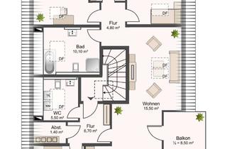 Penthouse mieten in Am Gänsgraben 42c, 84034 Nikola, 5-Zimmer-Penthousewohnung mit Dachloggia
