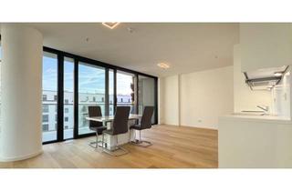 Wohnung mieten in Europa-Allee 11, 60327 Gallus, 6. Stock, Skyline, Gym, Rooftop, Concierge 2 Zimmer mit Küche (EDEN-TOWER)