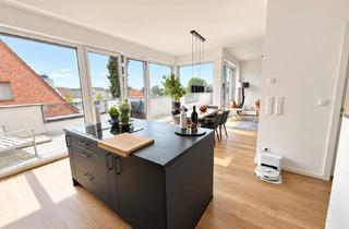 Penthouse mieten in Brüggenkampq 12, 33775 Versmold, Exklusive 4-Zimmer-Penthouse-Wohnung mit 120 m² & direktem Aufzugzugang – Zentrum Versmold