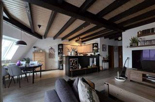 Wohnung mieten in Rathausplatz, 74177 Bad Friedrichshall, 3-Zimmer-Dachgeschosswohnung mit Loggia, Einbauküche & TG-Stellplatz – zentral in Kochendorf