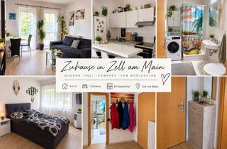 Wohnung mieten in Doktor-Bolza-Ring, 97299 Zell, Funktionale 1-Zimmer-Wohnung in Zell am Main