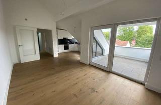 Wohnung mieten in Wasserburger Landstraße 169, 81827 Trudering-Riem, Exklusive Neuwertige 2-Raum-Dachgeschosswohnung mit Terrasse & Einbauküche in München-Trudering