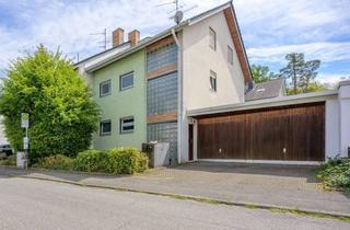 Doppelhaushälfte kaufen in 69207 Sandhausen, 2-Familienhaus als Doppelhaushälfte, Doppelgarage und Hobbyraum