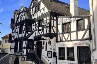 Gewerbeimmobilie kaufen in 65385 Rüdesheim am Rhein, Tolle Gelegenheit! Historische Pension/Hotel in Assmannshausen zu verkaufen