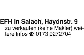 Immobilie kaufen in 73084 Salach, EFH in Salach