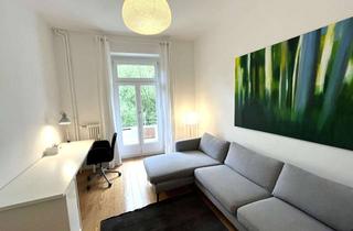 Immobilie mieten in Bismarckstraße 63b, 20259 Eimsbüttel, Helle 2-Zimmer Altbau-Wohnung mit Balkon und Blick auf den Isebekkanal