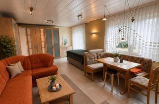 Immobilie mieten in 46236 Bottrop, Modern möbliertes 1-Zimmer-Apartment mit Terrasse, Garten & optionalem Stellplatz in Bottrop