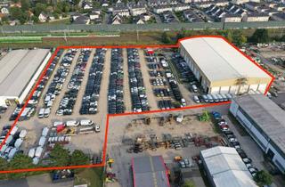 Gewerbeimmobilie mieten in Chausseestraße 62, 16515 Oranienburg, Gewerbliche Freifläche mit Kalthalle