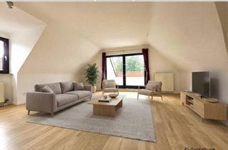 Wohnung kaufen in 61350 Bad Homburg, VON POLL BAD HOMBURG: Helle 2-Zimmerwohnung mit neuer Klimaanlage - Dachgeschoss, Loggia & Weitblick