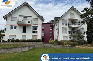Wohnung kaufen in 57250 Netphen, Barrierefrei, energieeffizient und zentrumsnah – Eigentumswohnung mit Balkon und Carport!