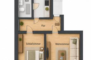 Wohnung mieten in Goethestraße, 08228 Rodewisch, 2 Zimmerwohnung im 1.Obergeschoss zur Miete in Rodewisch
