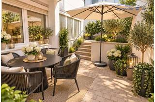 Wohnung kaufen in 86825 Bad Wörishofen, Modern, hell und großzügig – frisch sanierte 4-ZKB-Souterrainwohnung mit Terrasse direkt am Park