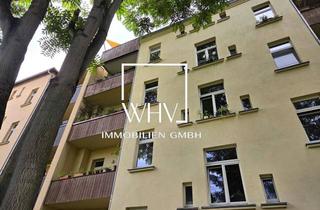 Wohnung kaufen in 04318 Anger-Crottendorf, Kapitalanleger aufgepasst: Vermietete 2-Zimmer-Wohnung | großer Balkon | Kulturdenkmal