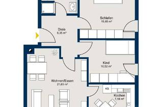 Wohnung kaufen in 85107 Baar-Ebenhausen, freie DG Wohnung zu verkaufen