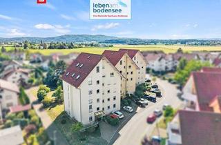 Wohnung kaufen in 78239 Rielasingen-Worblingen, Über den Dächern von Rielasingen - gepflegte 2 -Zimmer-Wohnung mit Südbalkon und Außenstellplatz