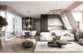 Penthouse kaufen in Romanstraße 10, 80639 Neuhausen-Nymphenburg, Neubau: Traumhafte 2-Zimmer-Penthouse-Wohnung mit Südloggia. Provisionsfrei vom Bauträger