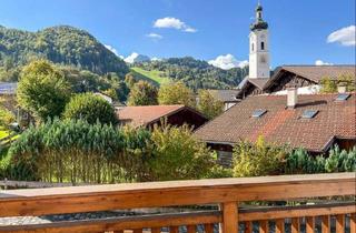 Wohnung kaufen in 83080 Oberaudorf, Blick auf Hocheck und Kaiser!
