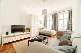 Wohnung mieten in Glogauer Straße 32, 10999 Kreuzberg, Gemütliche 1-Zimmer Wohnung in Kreuzberg - voll möbliert