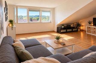 Wohnung mieten in 89257 Illertissen, Helle 3-Zimmer-Dachgeschosswohnung mit Alpenblick, Gartenanteil & Stellplatz in Illertissen