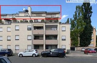 Penthouse kaufen in 90552 Röthenbach, Vermietete 3-Zimmer-Penthouse-Wohnung mit großzügiger Dachterrasse und Außenstellplatz