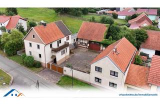 Einfamilienhaus kaufen in 37345 Großbodungen, Einfamilienhaus mit ehemaligem landwirtschaftlichem Hofensemble, Scheune und Garagen