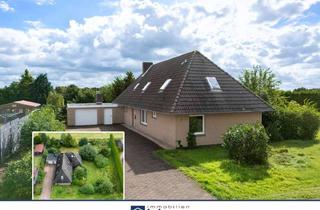 Einfamilienhaus kaufen in 26532 Großheide, Großzügiges Einfamilienhaus im Bungalow-Stil mit großem Grundstück & Feldblick