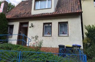 Haus kaufen in 07774 Dornburg-Camburg, kleines Haus in Camburg mit Hanggrundstück