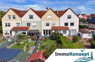 Reihenhaus kaufen in 18239 Satow, Großzügiges Reihenhaus mit 182 m², 6 Zi., Garten, Kamin und Garage in Hanstorf bei Rostock!