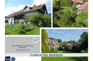 Haus kaufen in 94579 Zenting, LÄNDLICHES ANWESEN - LANDHAUS MIT NEBENGEBÄUDETIER - PFERDHALTUNG GEEIGNET